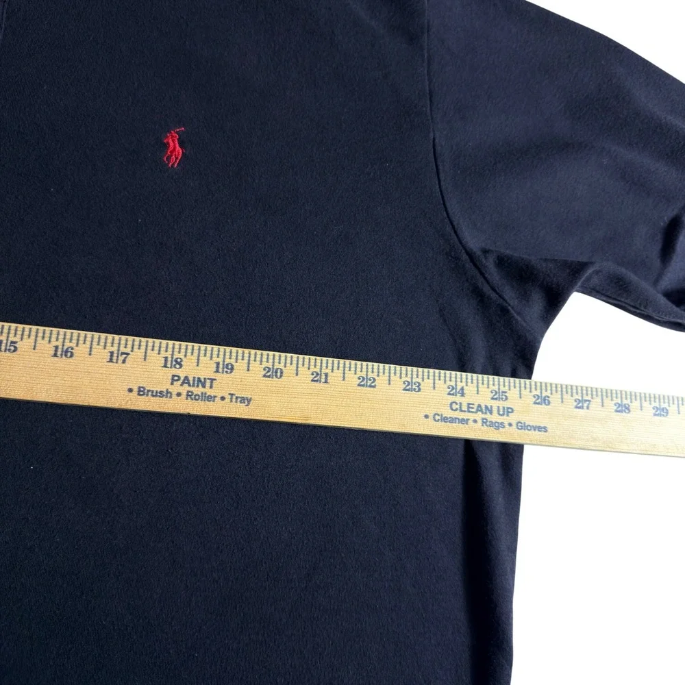 Polo Ralph Lauren Mens XL faded black Short‎ Sleeve Red pony golf preppy shirt